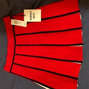 Sunday best mini skirt